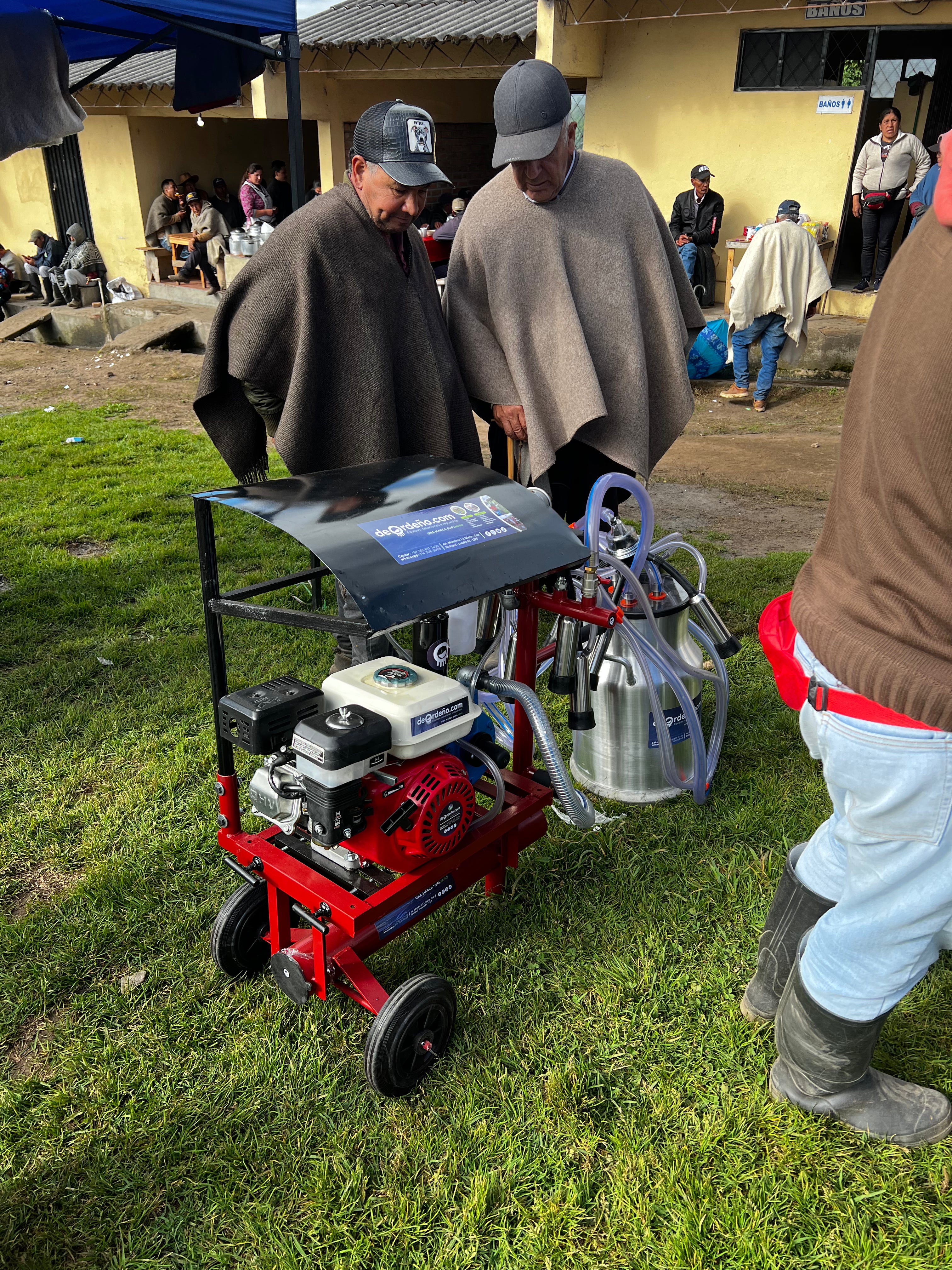 Equipo de Ordeño EcoMilk 🐄 - 1 y 2 puestos con Techo 🌧️  + OBSEQUIO + PAGUE AL RECIBIR 🚚