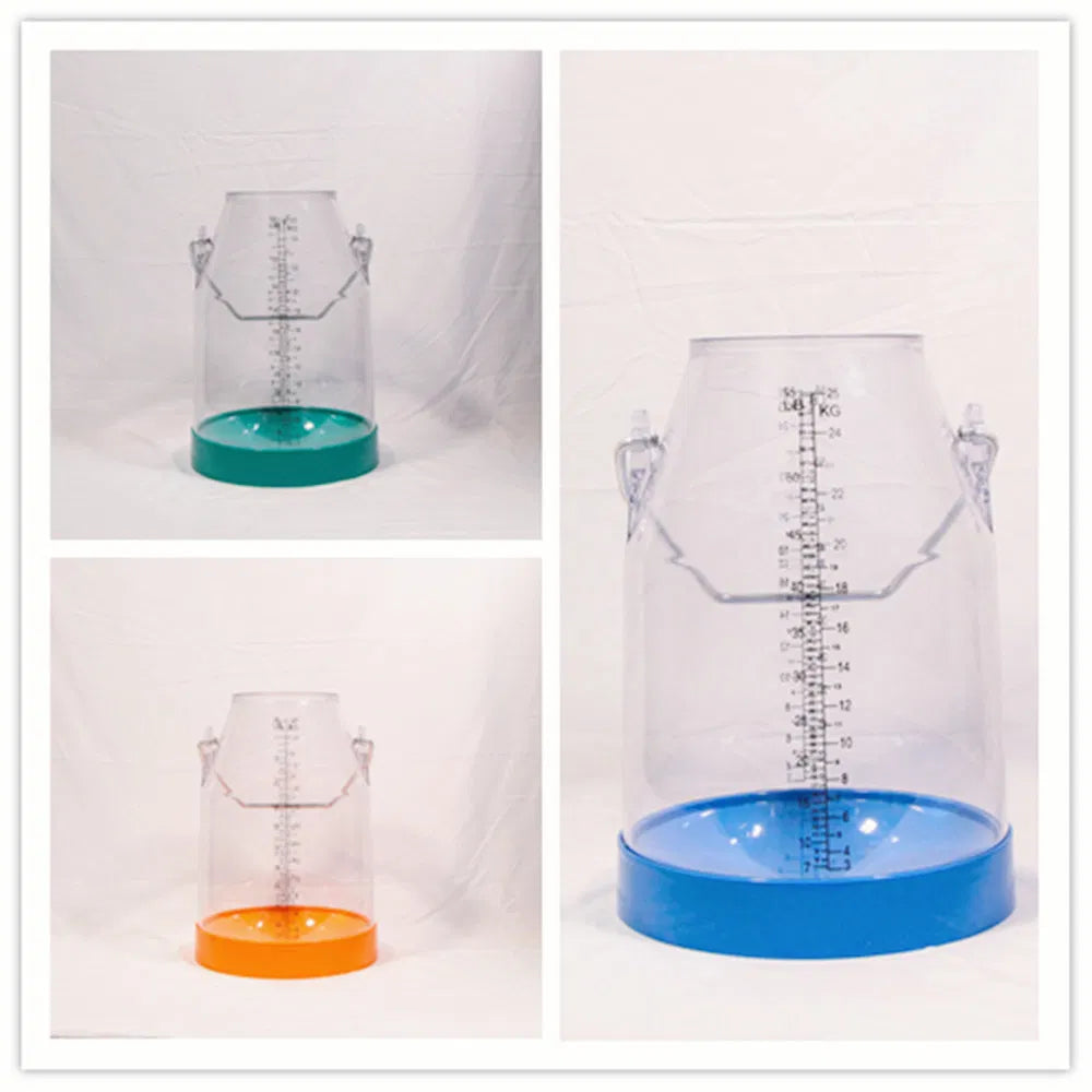 Cantina Lechera de 32lts Transparente con Medición + ENVIO GRATIS + PAGUE AL RECIBIR 🚚