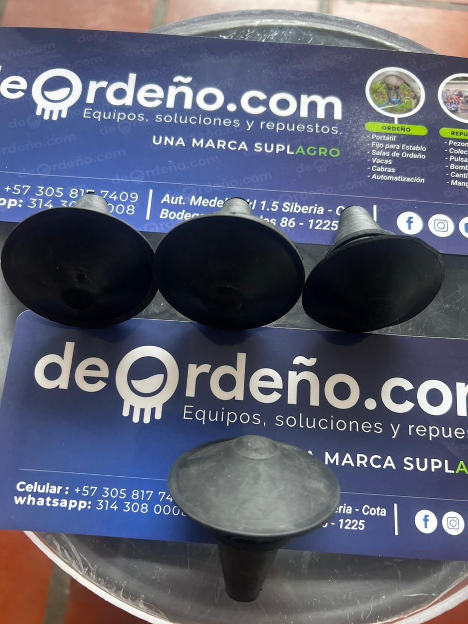 Tapones de Pezoneras de Ordeño + ENVIO GRATIS 🚚