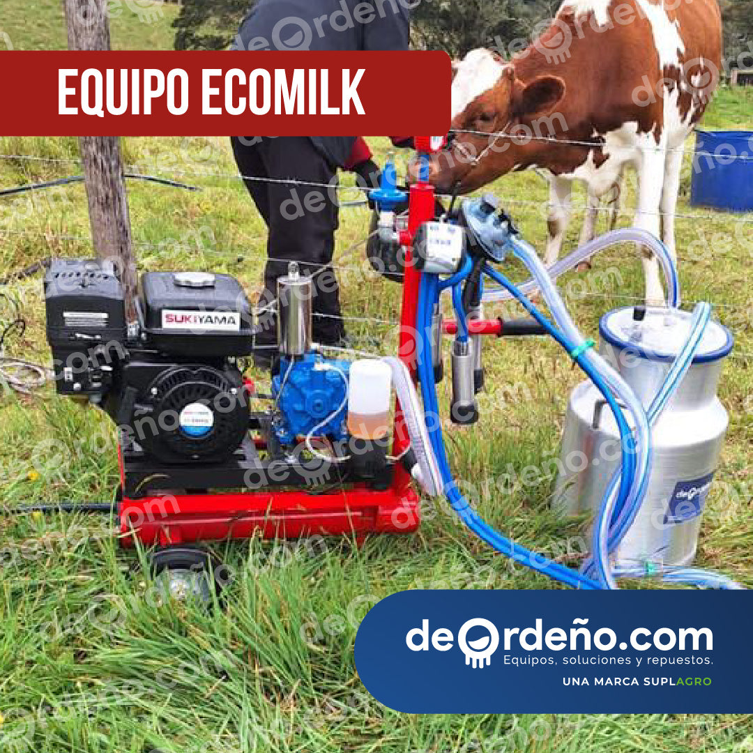 Equipo de Ordeño EcoMilk 🐄 1 puesto - Eléctrico o Gasolina  + OBSEQUIO + PAGUE AL RECIBIR 🚚