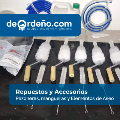 Juego de Cepillos de lavado equipos de ordeño